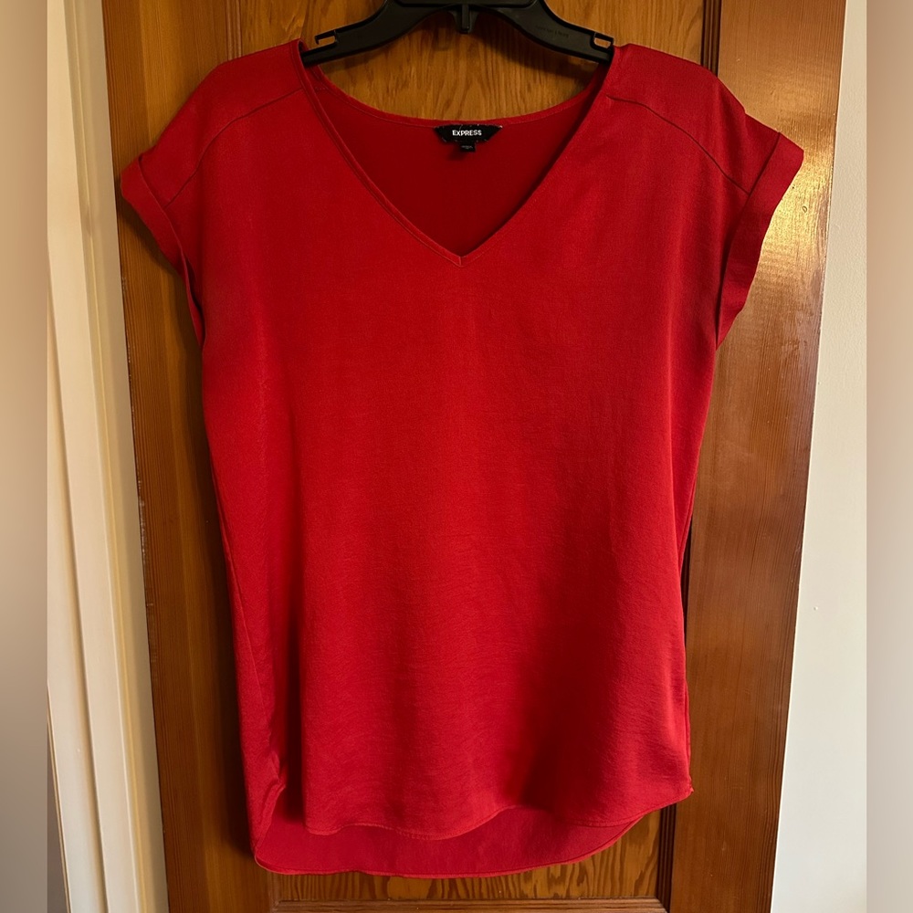 Red Blouse from Express size Medium